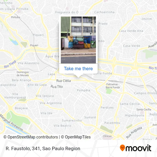 R. Faustolo, 341 map