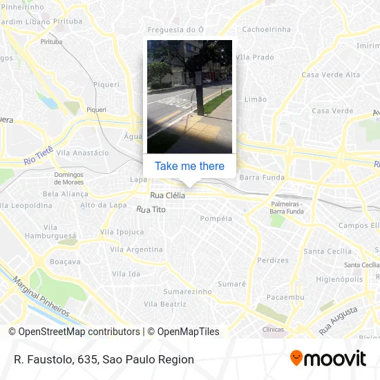 R. Faustolo, 635 map