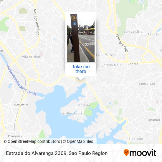 Estrada do Alvarenga 2309 map