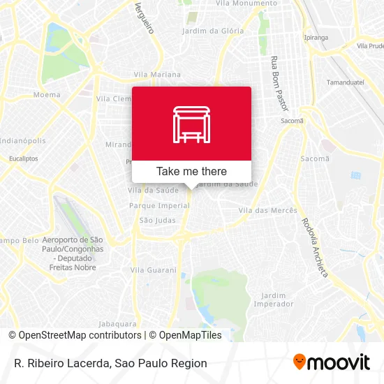R. Ribeiro Lacerda map
