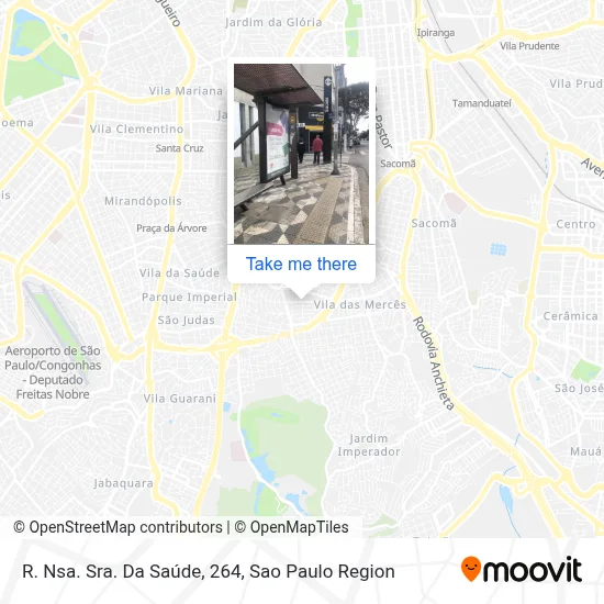 R. Nsa. Sra. Da Saúde, 264 map