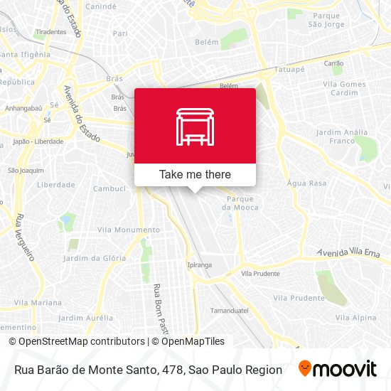 Rua Barão de Monte Santo, 478 map