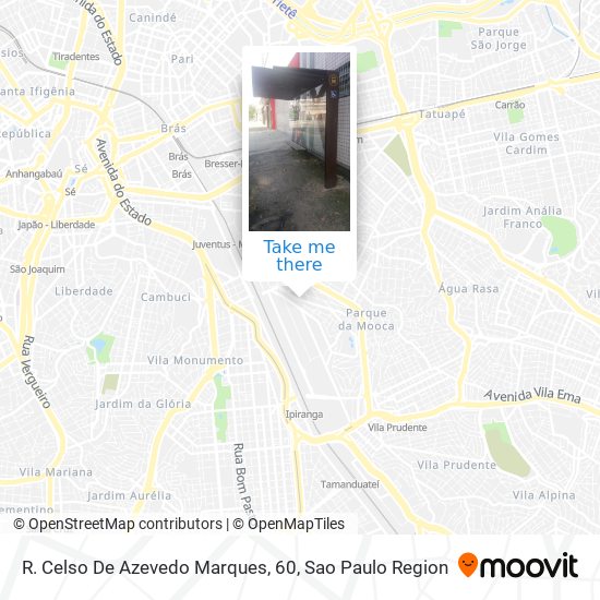 R. Celso De Azevedo Marques, 60 map