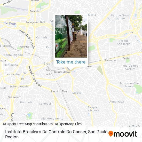 Instituto Brasileiro De Controle Do Cancer map