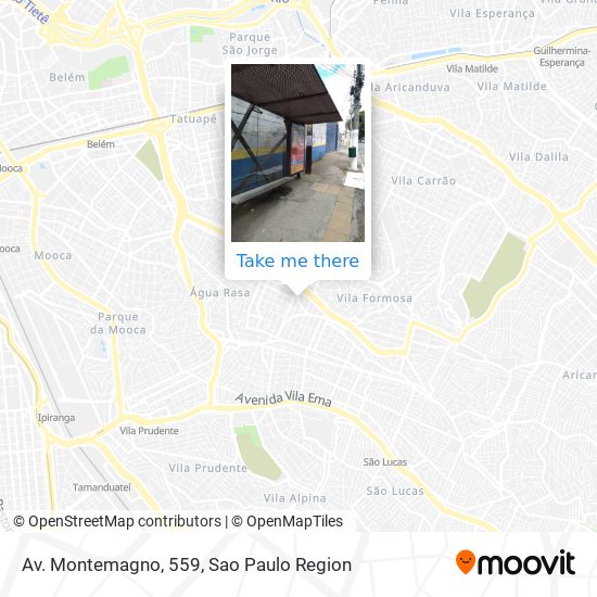 Mapa Av. Montemagno, 559