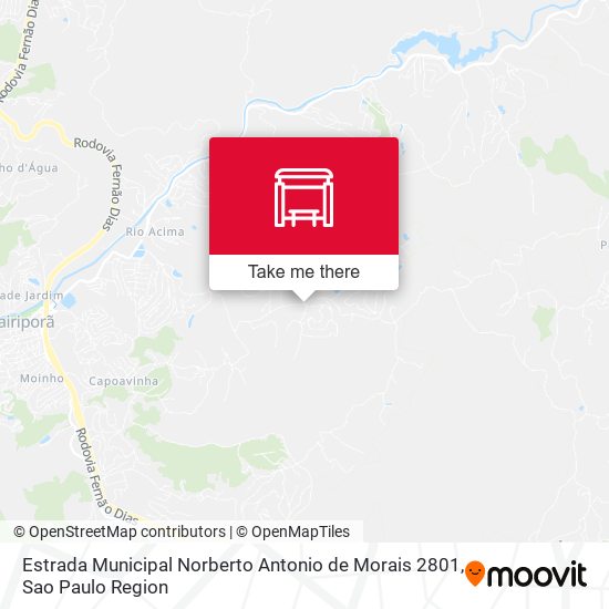Estrada Municipal Norberto Antonio de Morais 2801 map