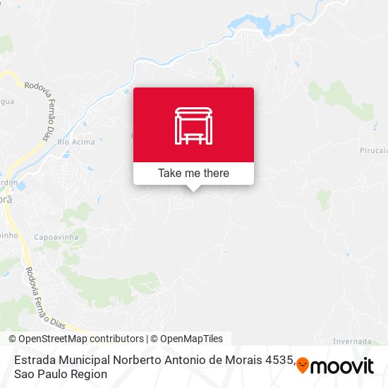 Estrada Municipal Norberto Antonio de Morais 4535 map