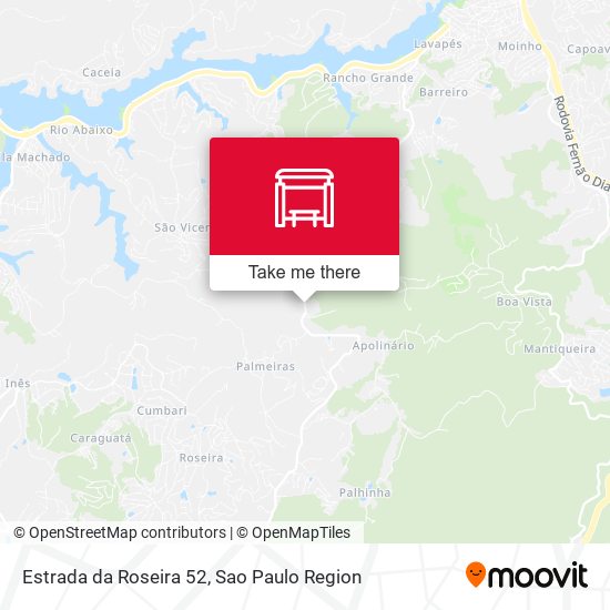 Estrada da Roseira 52 map