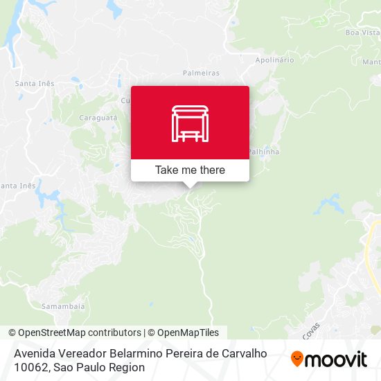 Avenida Vereador Belarmino Pereira de Carvalho 10062 map