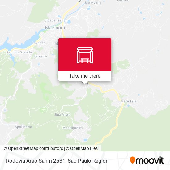 Rodovia Arão Sahm 2531 map