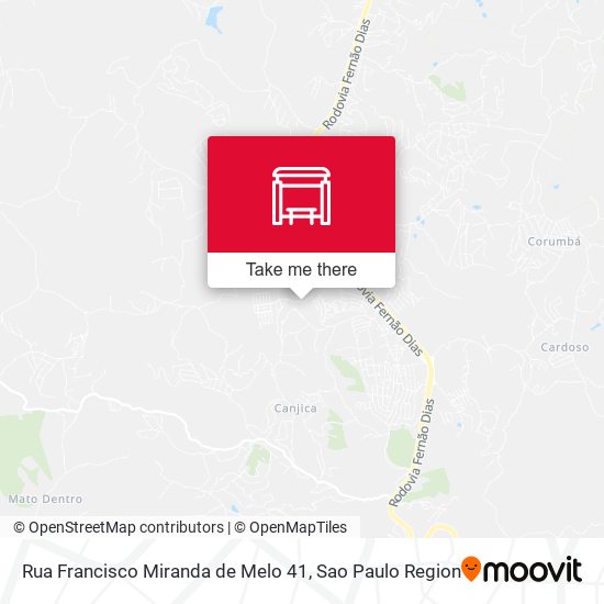 Rua Francisco Miranda de Melo 41 map