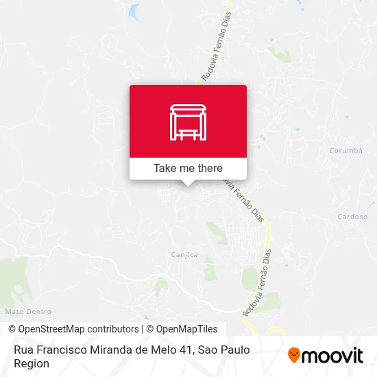 Rua Francisco Miranda de Melo 41 map