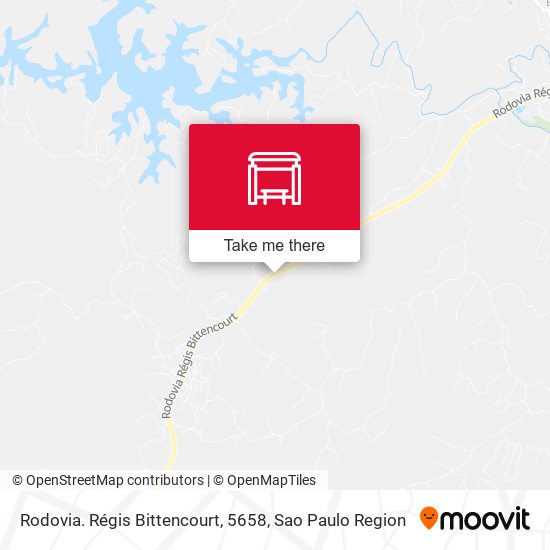 Rodovia. Régis Bittencourt, 5658 map