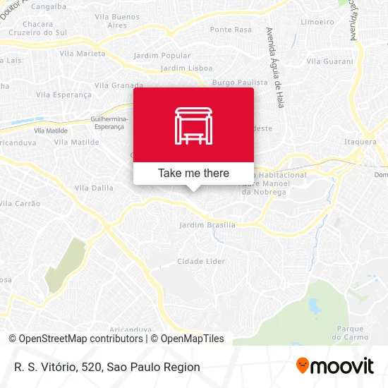 R. S. Vitório, 520 map