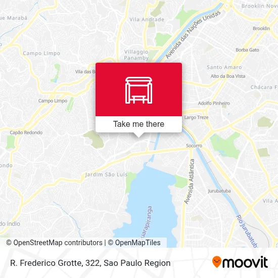 R. Frederico Grotte, 322 map