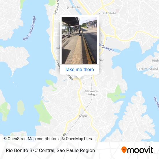 Rio Bonito B/C Central map