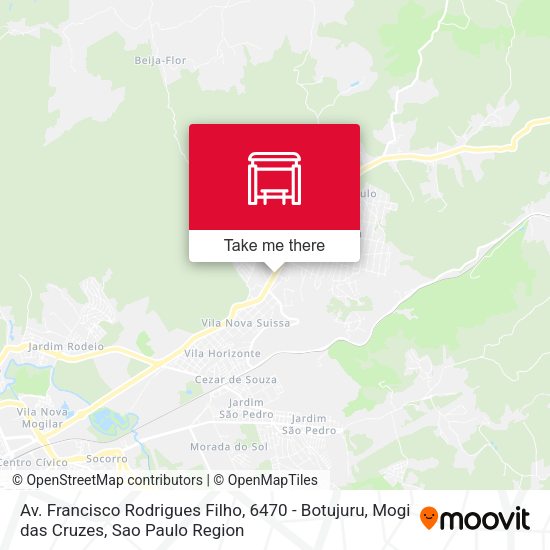 Av. Francisco Rodrigues Filho, 6470 - Botujuru, Mogi das Cruzes map