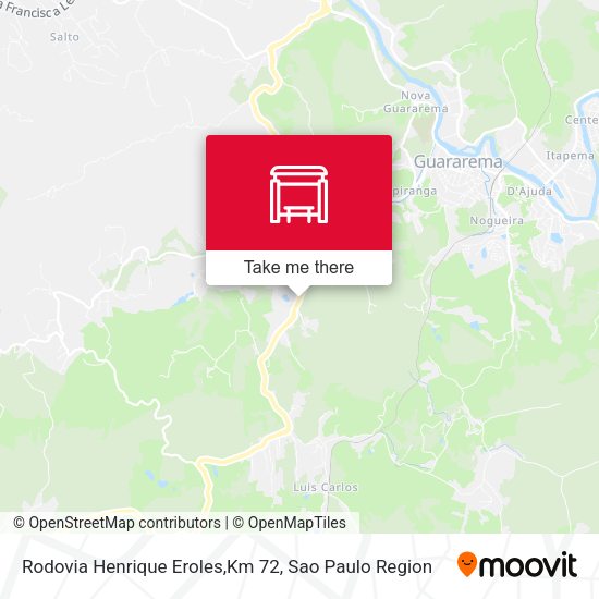 Rodovia Henrique Eroles,Km 72 map