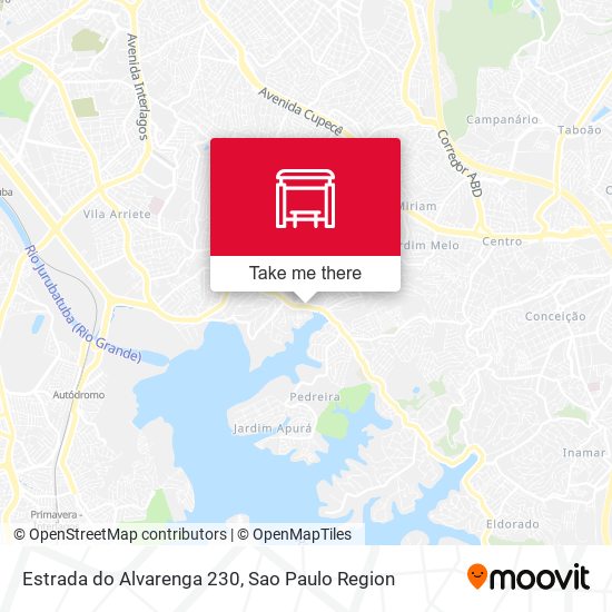 Estrada do Alvarenga 230 map