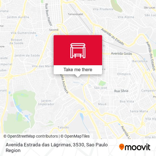 Avenida Estrada das Lágrimas, 3530 map