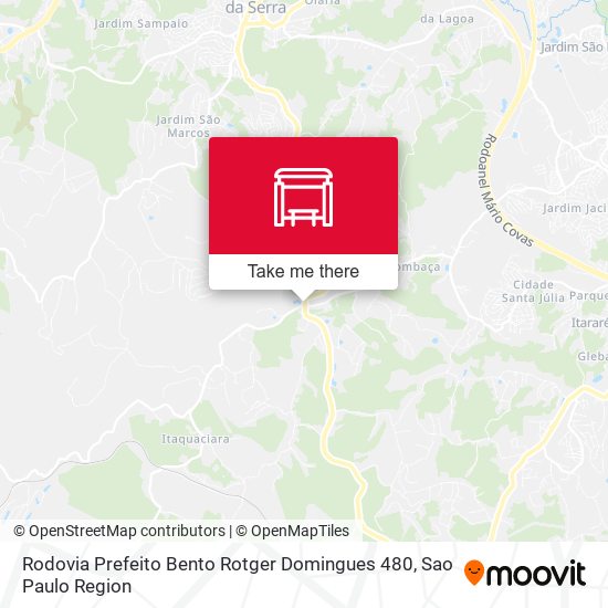 Rodovia Prefeito Bento Rotger Domingues 480 map