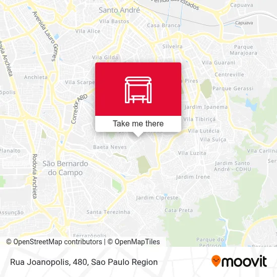 Rua Joanopolis, 480 map