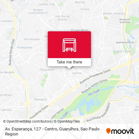 Av. Esperança, 127 - Centro, Guarulhos map