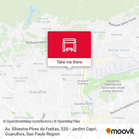 Av. Silvestre Pires de Freitas, 324 - Jardim Paraiso, Guarulhos map