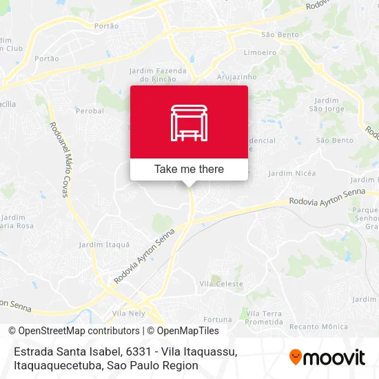 Estrada Santa Isabel, 6331 - Vila Itaquassu, Itaquaquecetuba map