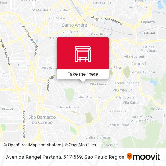 Avenida Rangel Pestana, 517-569 map