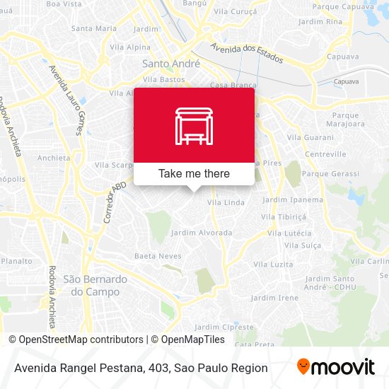 Avenida Rangel Pestana, 403 map