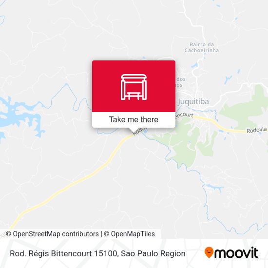 Rod. Régis Bittencourt 15100 map