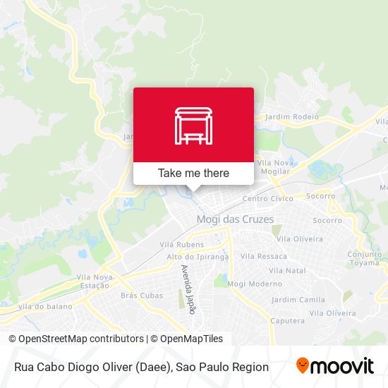 Rua Cabo Diogo Oliver (Daee) map