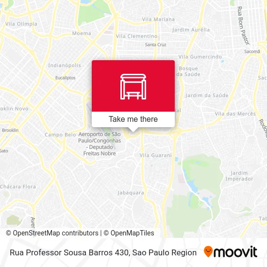 Rua Professor Sousa Barros 430 map