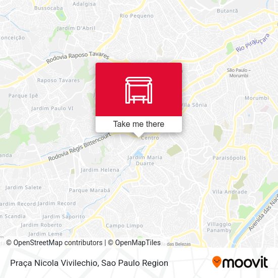 Praça Nicola Vivilechio map