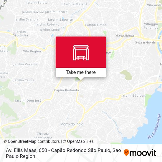 Av. Ellis Maas, 650 - Capão Redondo São Paulo map