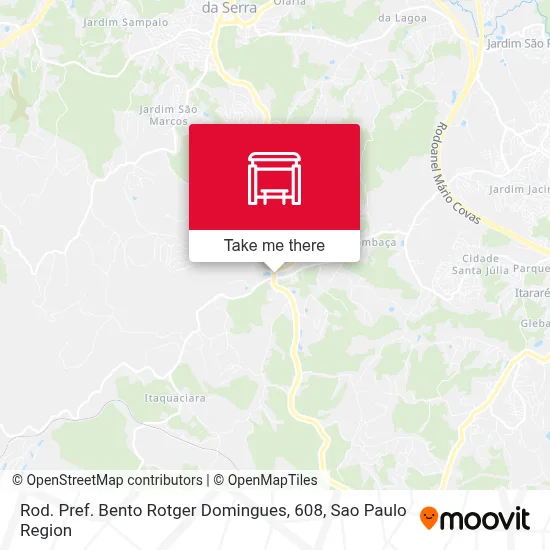 Rod. Pref. Bento Rotger Domingues, 608 map