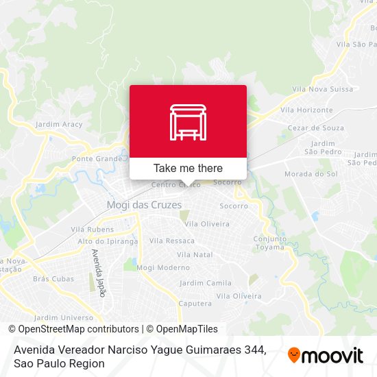 Avenida Vereador Narciso Yague Guimaraes 344 map