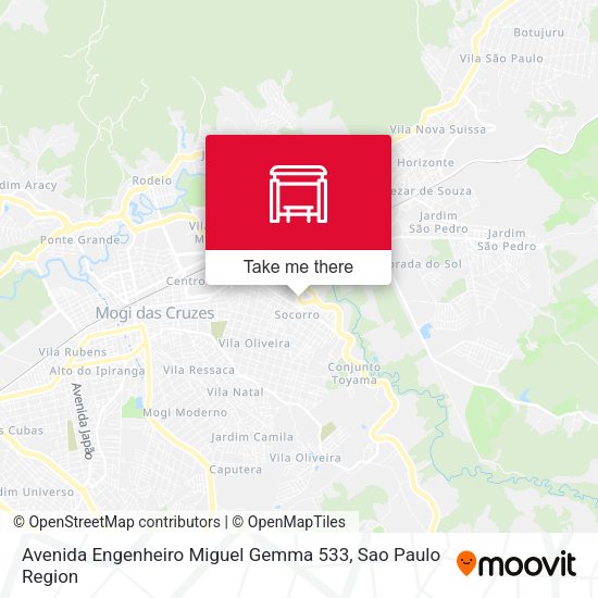 Avenida Engenheiro Miguel Gemma 533 map
