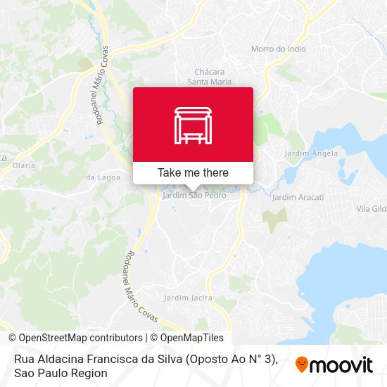 Rua Aldacina Francisca da Silva (Oposto Ao N° 3) map