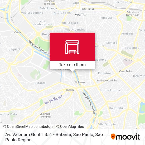 Av. Valentim Gentil, 351 - Butantã, São Paulo map