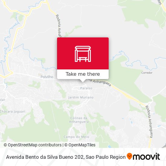 Avenida Bento da Silva Bueno 202 map