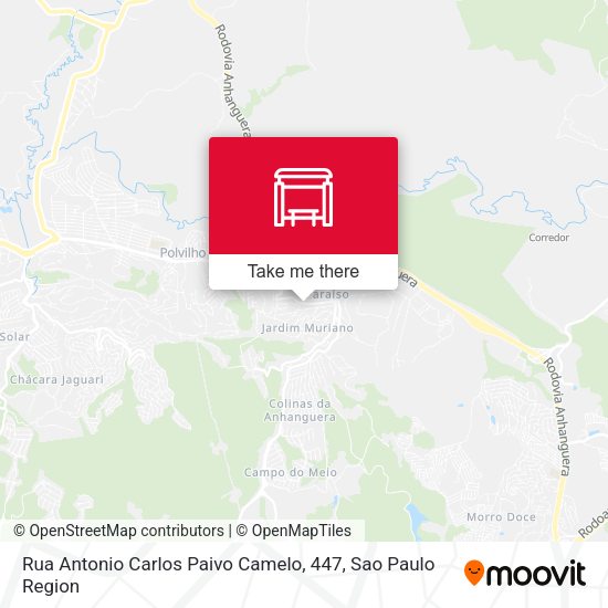 Rua Antonio Carlos Paivo Camelo, 447 map