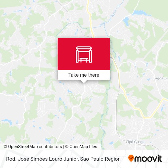 Rod. Jose Simões Louro Junior map