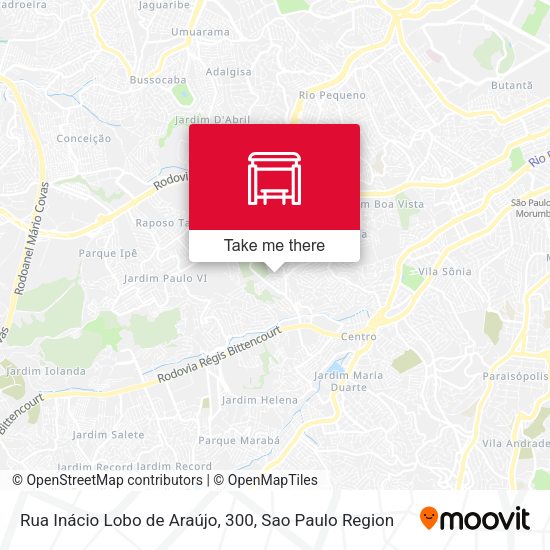 Rua Inácio Lobo de Araújo, 300 map