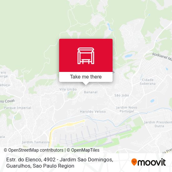 Estr. do Elenco, 4902 - Jardim Sao Domingos, Guarulhos map