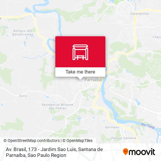 Av. Brasil, 173 - Jardim Sao Luis, Santana de Parnaíba map