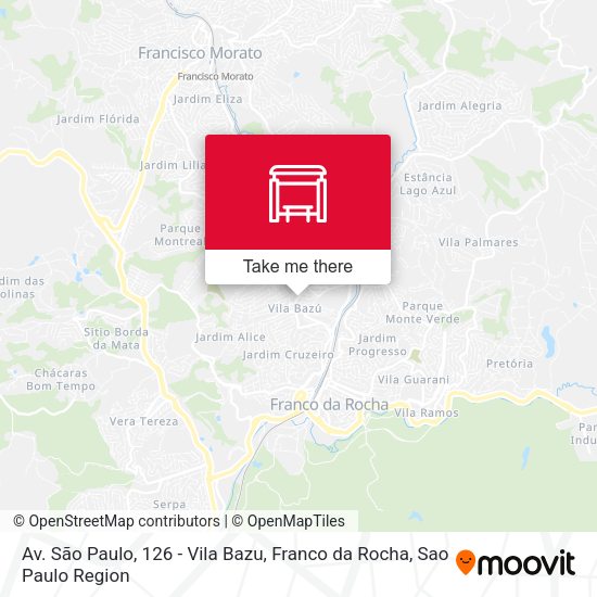 Av. São Paulo, 126 - Vila Bazu, Franco da Rocha map