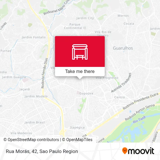 Rua Morás, 42 map