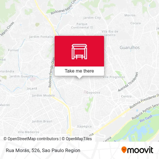 Rua Morás, 526 map